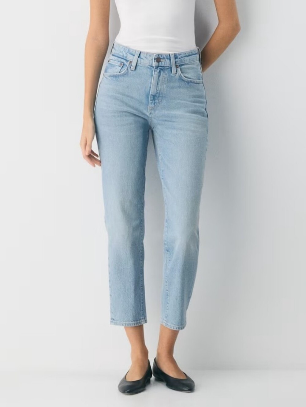 NWT Artizia 26 Womens Denim Forum Geena Hi-Rise Straight Jean